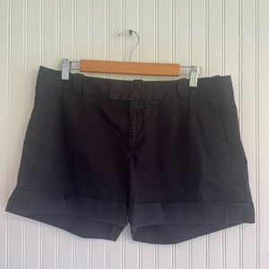 Banana Republic Black Cuffed Shorts 12P
